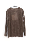 YANYAN KNITS 25 Fall/Winter LAZA Work Jacket/Short Coat SW-SW25AW1T07C2S2-HZ Gray-Brown Top (SW25AW1T07C1S4)